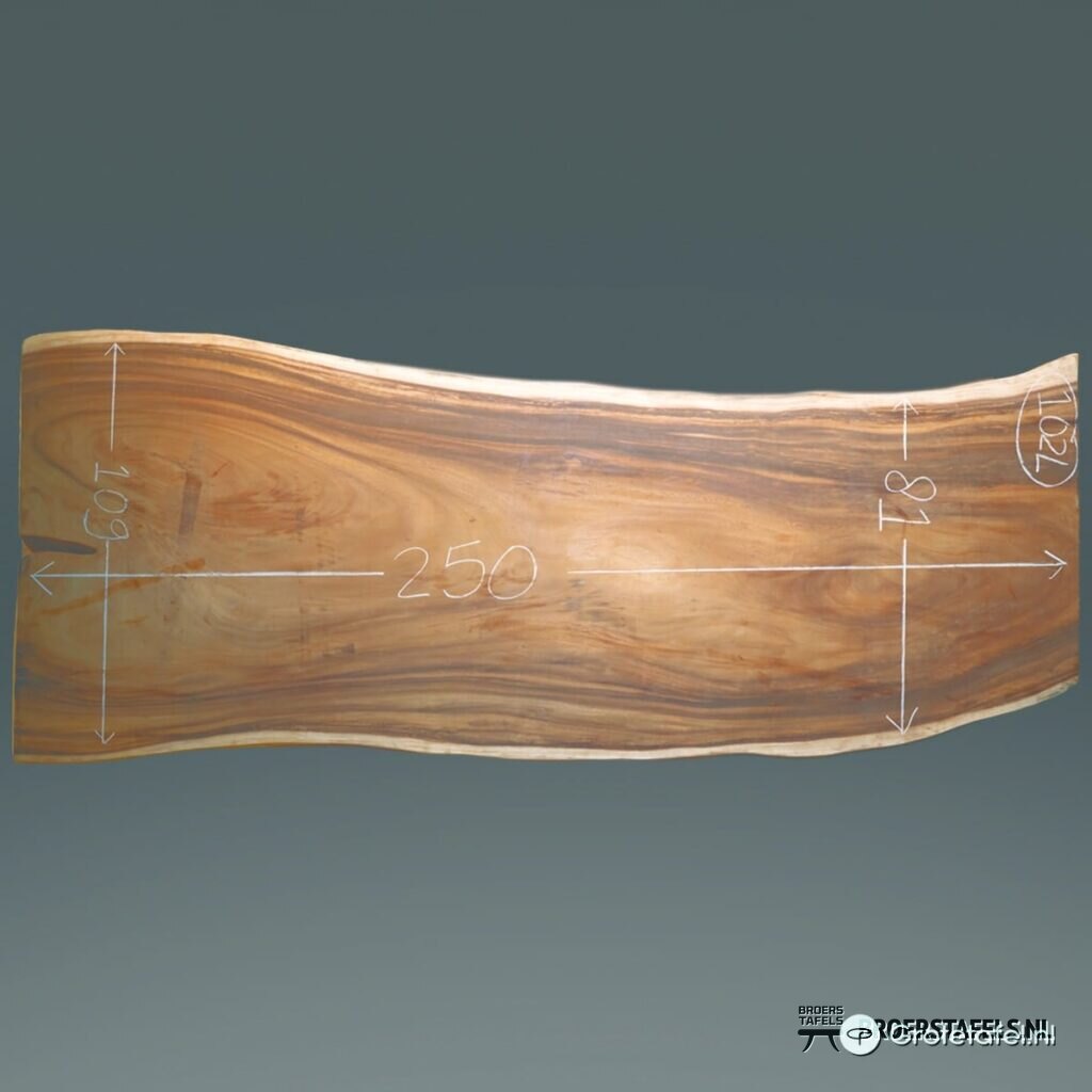 Suar tafelblad 250cm