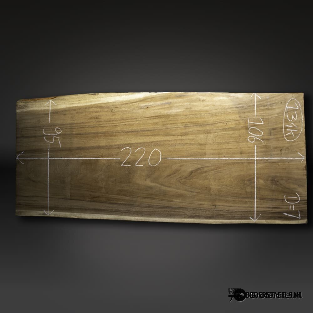 Suar tafelblad 220cm