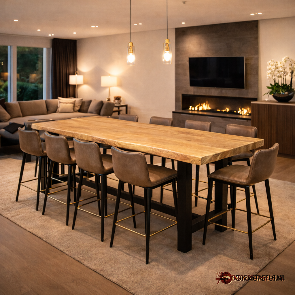 4 meter bartafel!