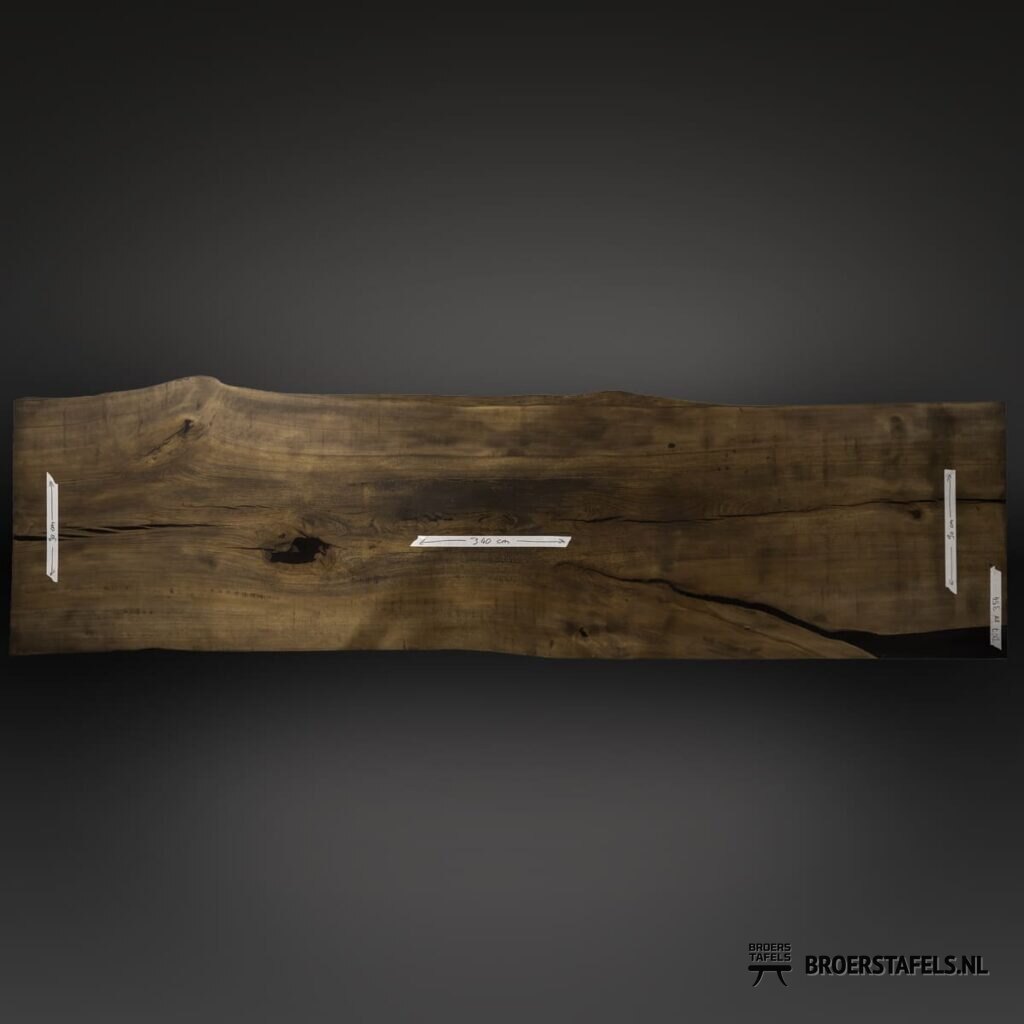 Beuken tafelblad 340cm