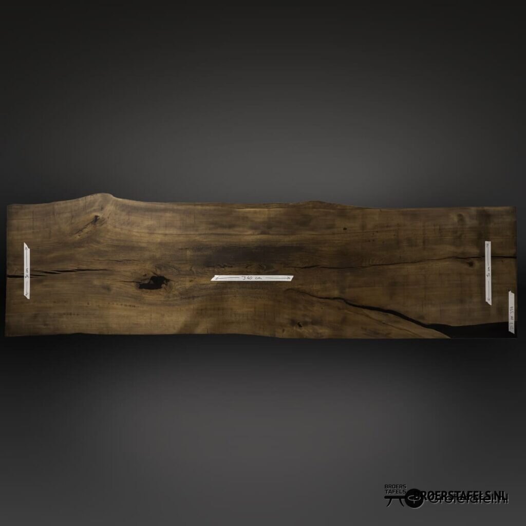 Beuken tafelblad 340cm