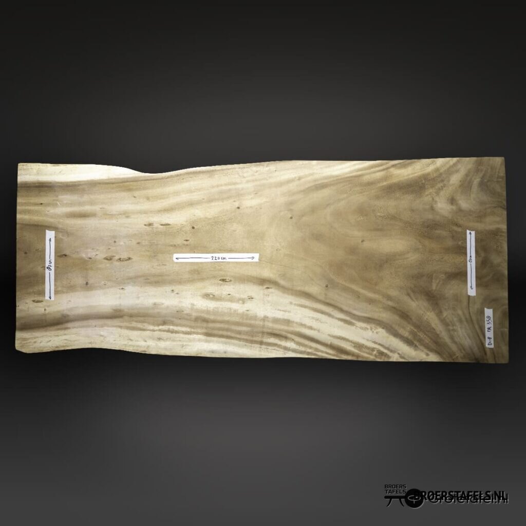 Suar tafelblad 220cm