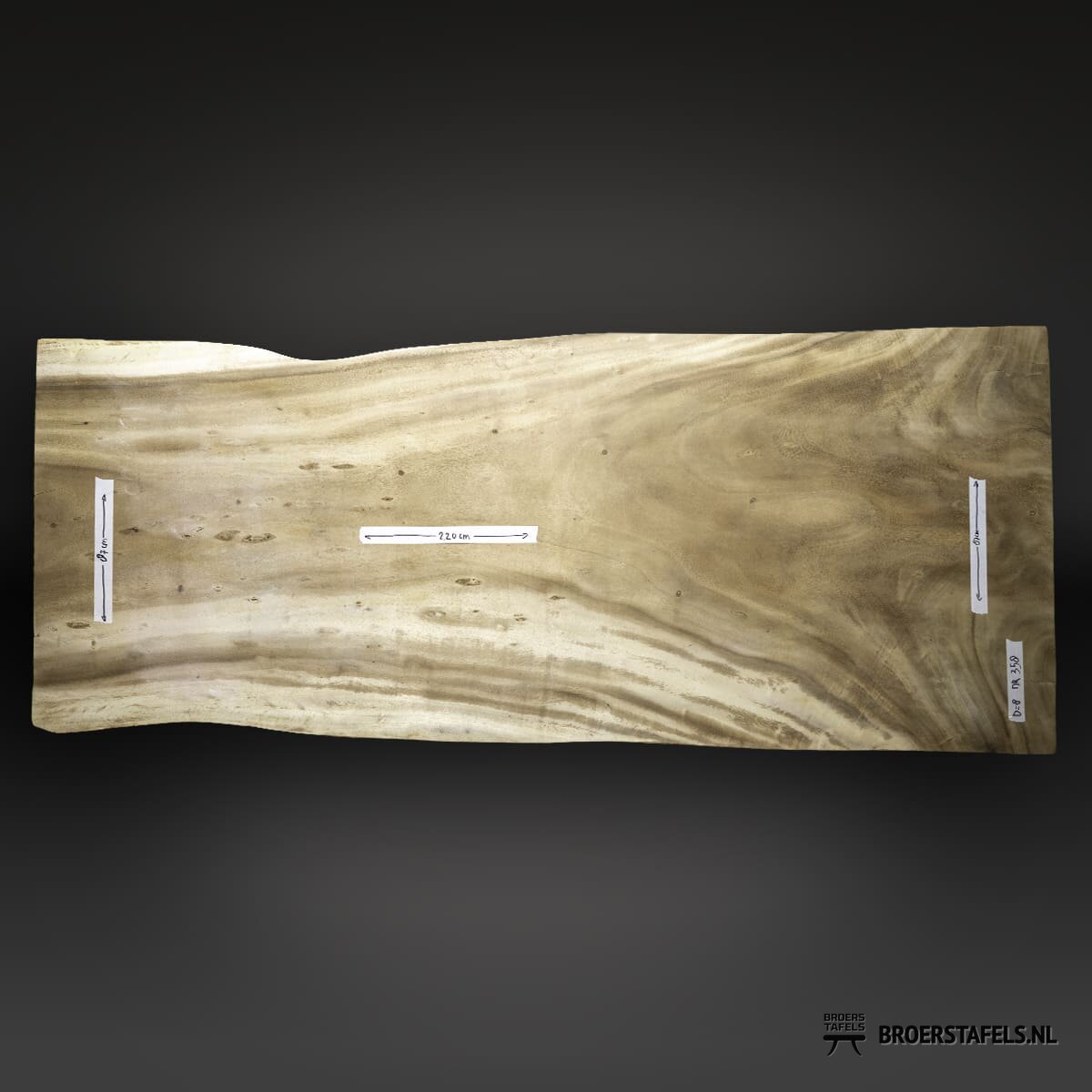 Suar tafelblad 220cm