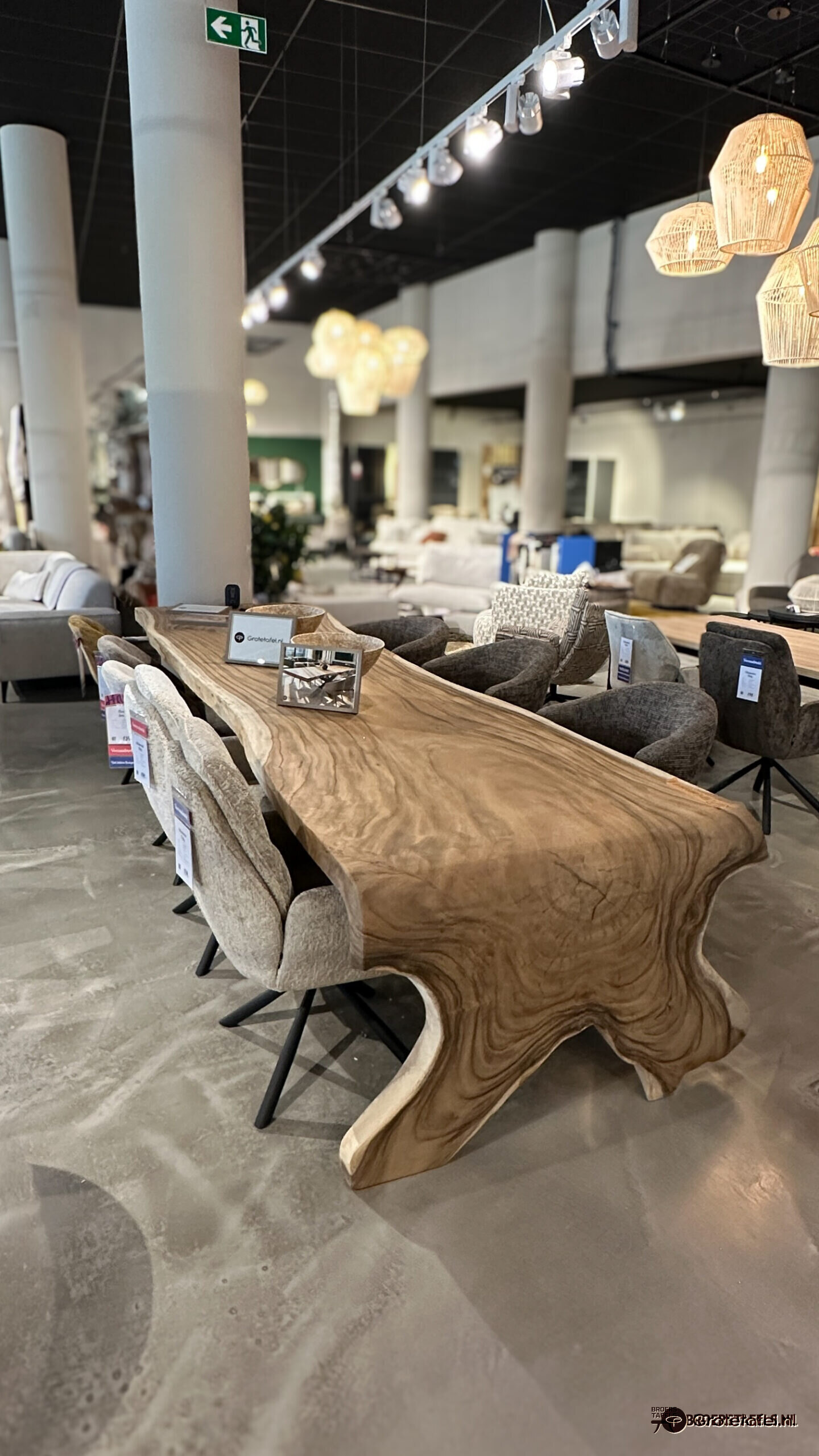 Suar eetkamertafel 380cm (S001)
