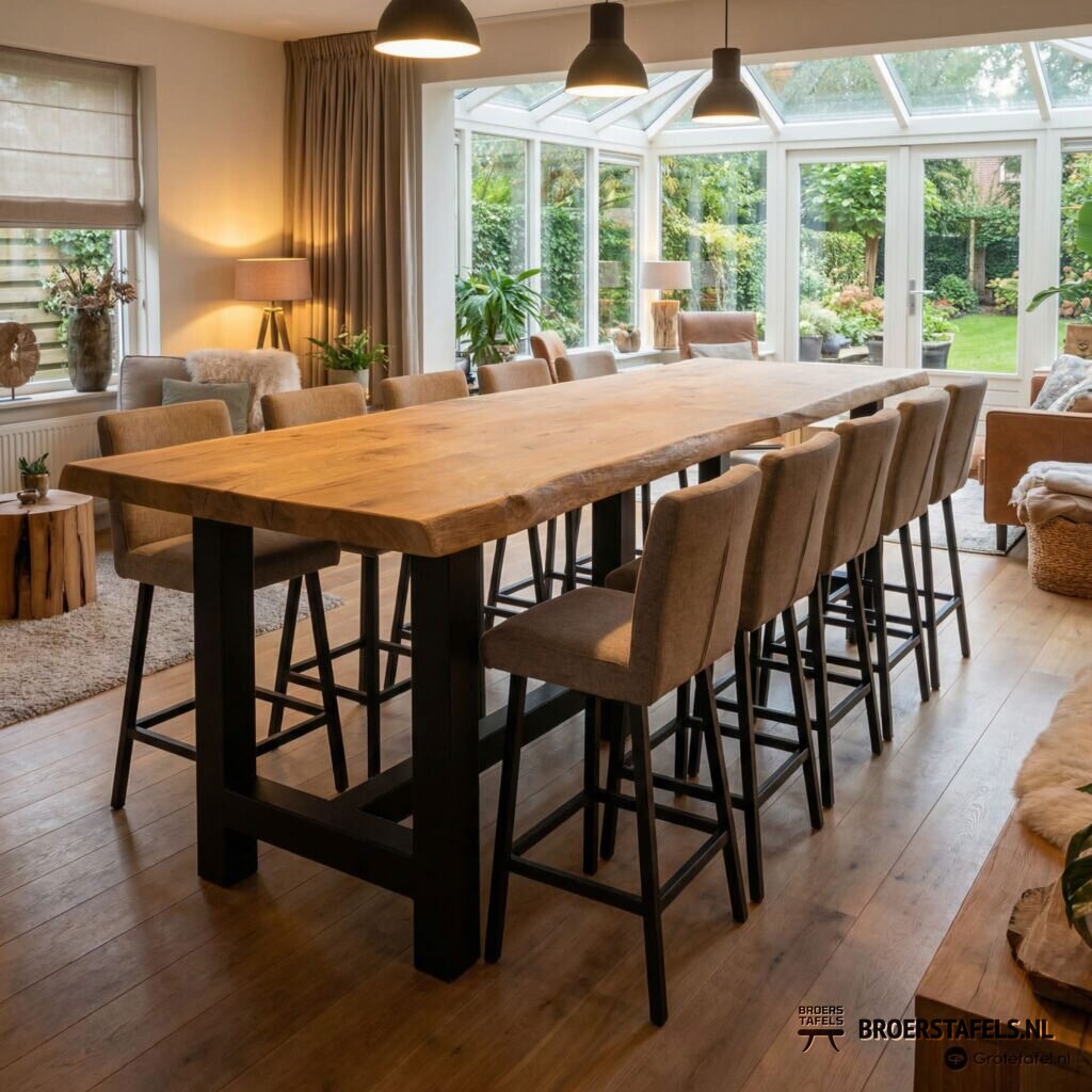 4 meter bartafel!